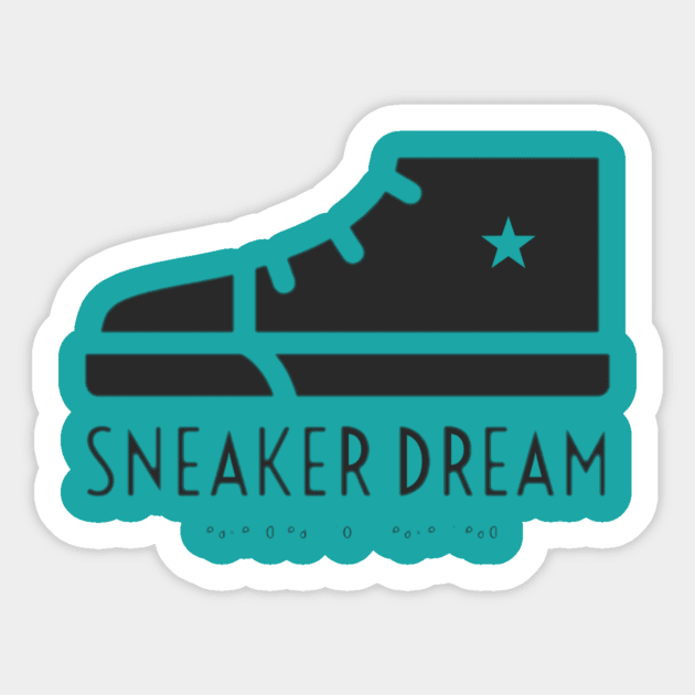Sneaker Dream 1 Sticker by Ideasfromnowhere